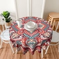 thumbnail image 6 of Mandala Round Tablecloth 60 Inch Waterproof Tablecloths Boho Table Cloth Decorative for Picnic Party Holiday Home Indoor Outdoor, 6 of 6