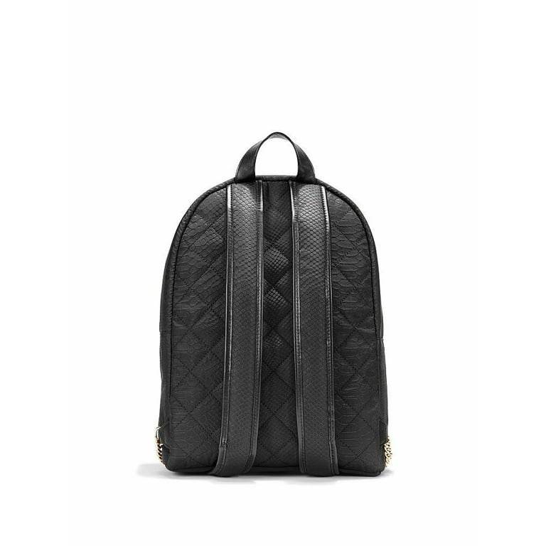 City Quilted Backpack in Black