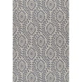 thumbnail image 1 of Momeni RIVRARV-09BLU2776 2 Pi 7 Po x 7 Pi 6 Po Riviera Machine Faite Tapis de Coureur de Transition&44; Bleu, 1 of 6