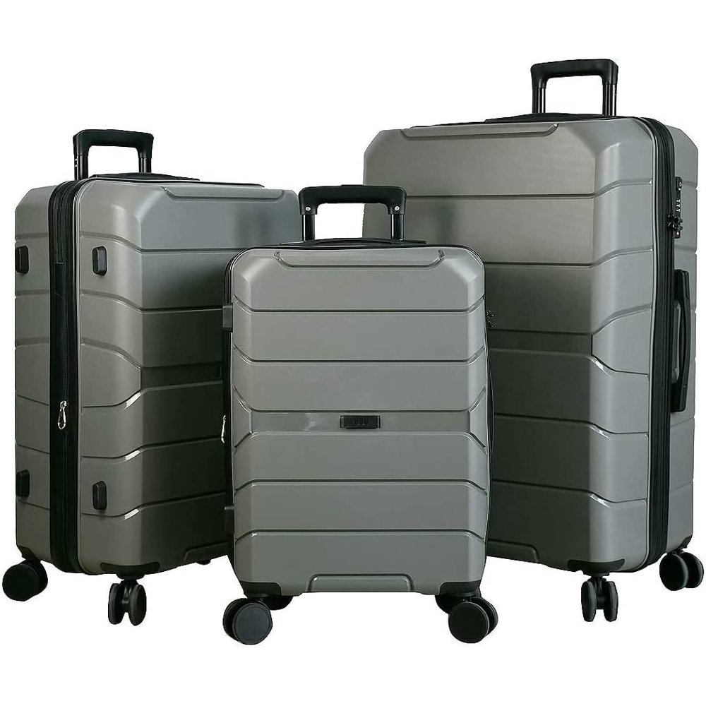 POD POD Travel "Crescent" PP Expandable Suitcases 3Piece Hardside