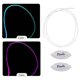 thumbnail image 3 of EeaseMX 2 collares luminosos para perros, prácticos collares LED para mascotas, cordones brillantes para mascotas, 3 of 7