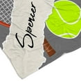 thumbnail image 3 of Lazaofficial Customized Name Blanket, Tennis Blanket, Tennis Blankets And Throws, Customized Blanket, Personalized Blankets For Adults, 3 of 8