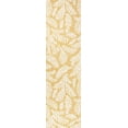 thumbnail image 2 of JONATHAN Y SANTA MONICA 2 x 8 Runner Rug, Nevis Palm Frond - Yellow/Cream, SMB119C-28, 2 of 5