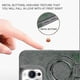 thumbnail image 5 of Funda de cuero de lujo con soporte invisible para iPhone 15/14/13 Pro Max iPhone 13 Pro PÚRPURA, 5 of 5
