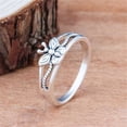 thumbnail image 4 of YYKihy Fashion Lady Beautiful Butterflies 925 Thai Silver Butterflies Ring Bridal Wedding Jewelry, 4 of 9