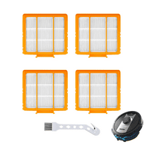 4 Pack RV2400WD Replacement Filter for Shark AI Robot Vacuum AV2501AE RV2610WD AV2610WA RV2410WD RV2402WD RV2502AE RV2810S AV2810AE 360 Robot Pre-motor Filters