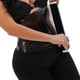 thumbnail image 5 of Película Envolvente Moldeadora de Fitness | Cinta adelgazante corporal de plástico negro que absorbe el sudor | Rollo de 3937" x 9.8" | Abdomen Cintura Brazos Piernas Contorno | Envoltura de, 5 of 5