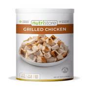 Nutristore Freeze-Dried Grilled Chicken No. 10 Can Meat