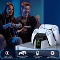thumbnail image 3 of EUROA PS5 Controller Charger Station with Fast Charging Station for PS5 Controller, White, 3 of 8