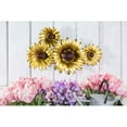 thumbnail image 3 of Metal Sunflower Outdoor Wall Décor, 3 of 3