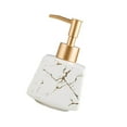 thumbnail image 3 of Baohd Bathroom Ceramic Liquid Soap Lotion Dispenser 260ml Refillable White, 3 of 9