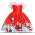 thumbnail image 1 of HAJGJP Robes pour Filles Robe de Concours pour Enfants Robe de Danse de Noël pour Anniversaires Ou Célébrations, 1 of 5