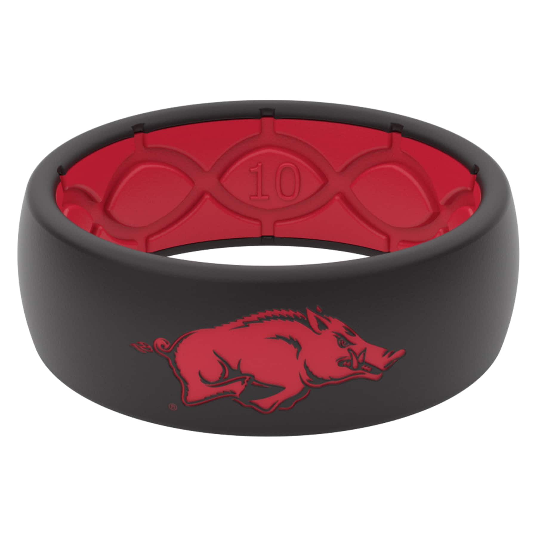 Men's Groove Life Black Arkansas Razorbacks Original Ring - Walmart.com