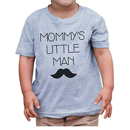

7 ate 9 Apparel Kids Little Man Mustache Mother s Day Grey Onepiece