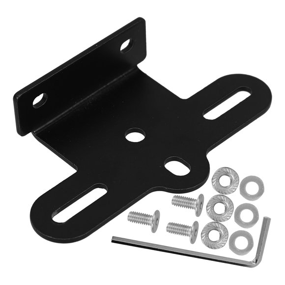 unbranded Soporte Negro Para Reflector De Fácil De Instalar Para Montajes Traseros En Rack