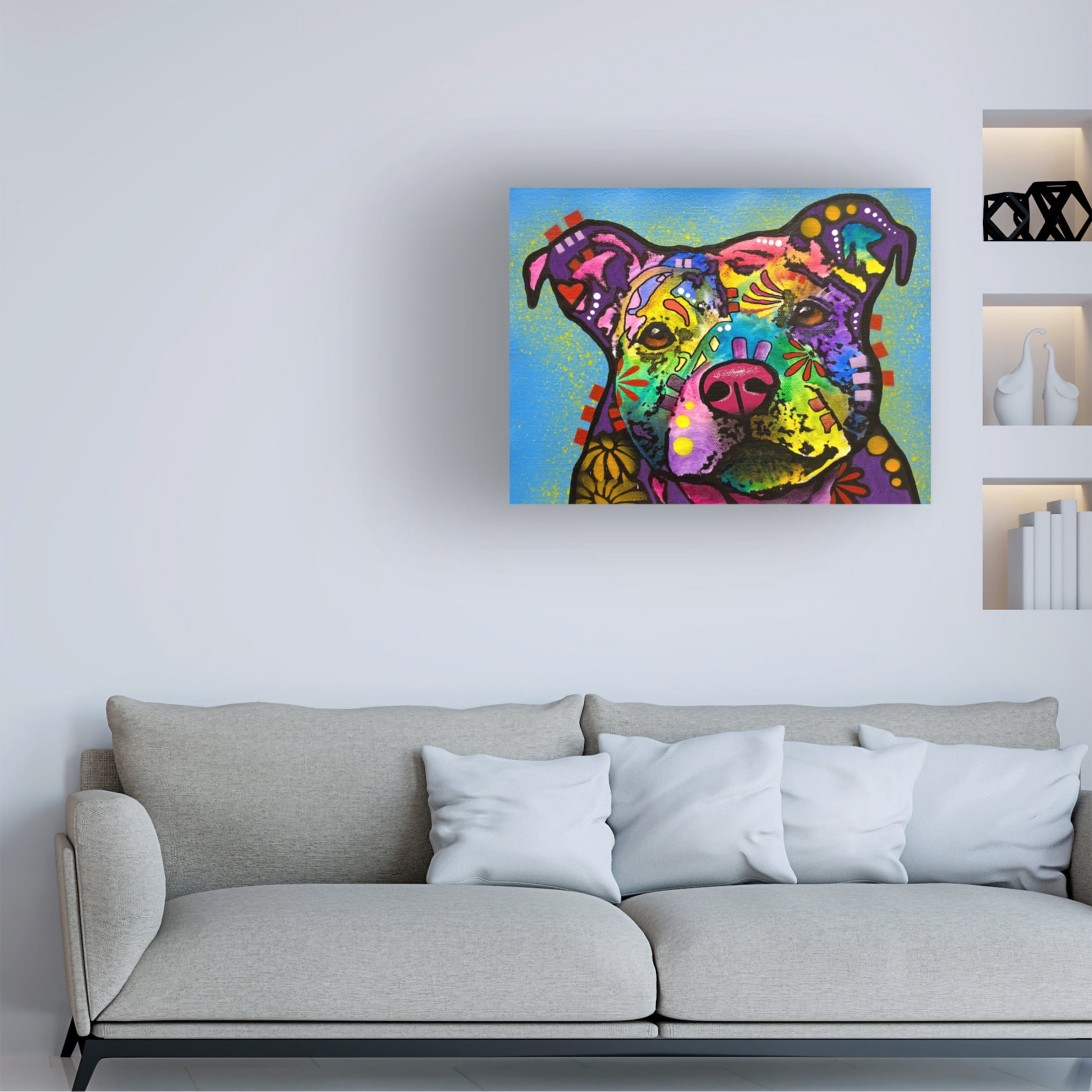 Canvas Wall Art - Dean Russo 'Lets Get Tacos' Wall Art for Living Room, Bedroom, or Office Décor by Trademark Fine Art - 24 x 18 Inches