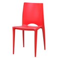 thumbnail image 5 of Fine Mod Imports Square Dining Chair, Red FMI2015-RED, 5 of 5