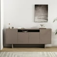 thumbnail image 2 of Ella 70.86" Sideboard in Mocha made from Engineered Wood, 2 of 10