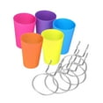 thumbnail image 2 of Tazas de Tablero Perforado Colamx 5 Piezas con Anillos Duraderas Multicolor, 2 of 8