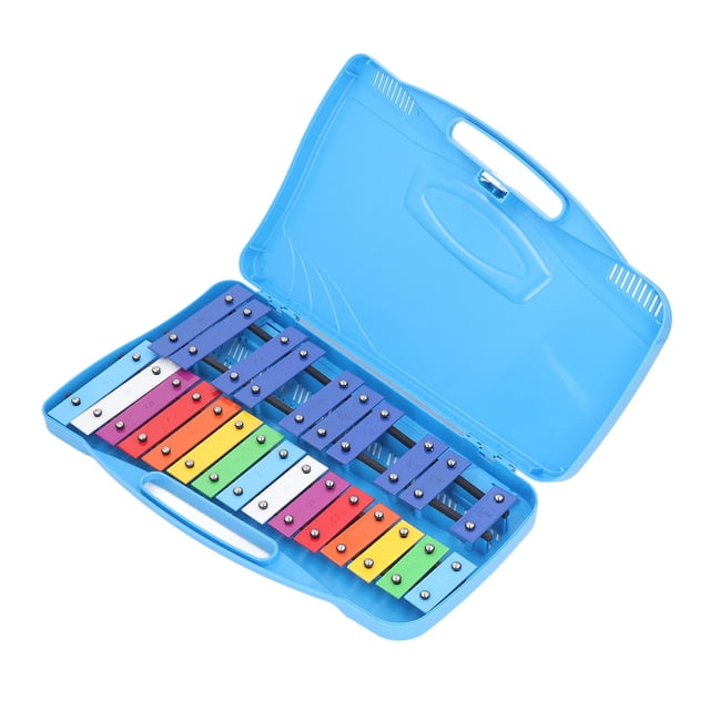 Colorful Metal Keys Hand Knock Piano Musical Instrument Educational Development Toy for Kids and Adults