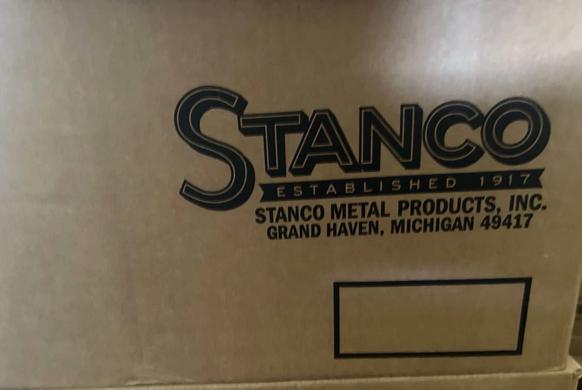 CRESTIN- Stanco 9" X 9.25" Chrome Square Gas Range Drip Pan, 950S 2 Pack