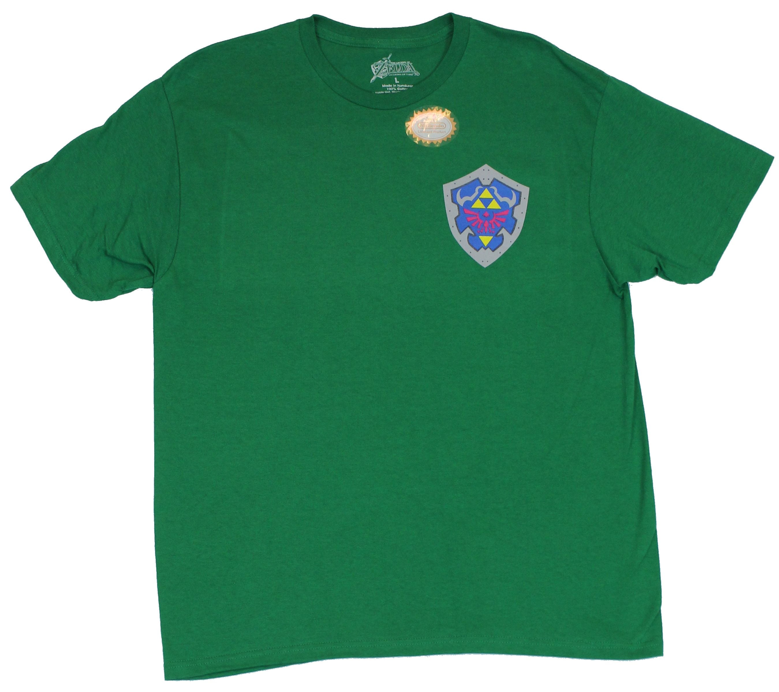 The Legend of Zelda - Legend of Zelda Mens T-Shirt - Small Lapel ...