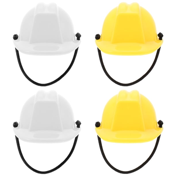 EeaseMX 4 cascos decorativos pequeños para mascotas, elegantes sombreros de serpiente, cascos duros para gatear, decoraciones para mascotas