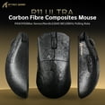 thumbnail image 5 of ATTACK SHARK R11 ULTRA Carbon Fiber Wireless 8K PAW3950MAX Gaming Mouse 49g SUPERLIGHT, Nordic 52840 MCU, 20000 FPS Static Scan Rate, Nano-Metal Ice Coating, Omron Optical Micro Switches, 5 of 7
