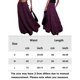 thumbnail image 2 of Falda Larga Bohemia Falda larga de línea A para mujer Falda plisada de capa informal Vestidos largos de vacaciones elegantes Cgtredaw Púrpura M para Mujer, 2 of 6