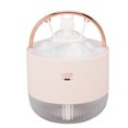 thumbnail image 4 of Mini Humidifier 600ml 40ml/H Dual Mode Bear On Swing Night Light USB Charge Desk Humidifier for Bedroom Office Car Pink, 4 of 5