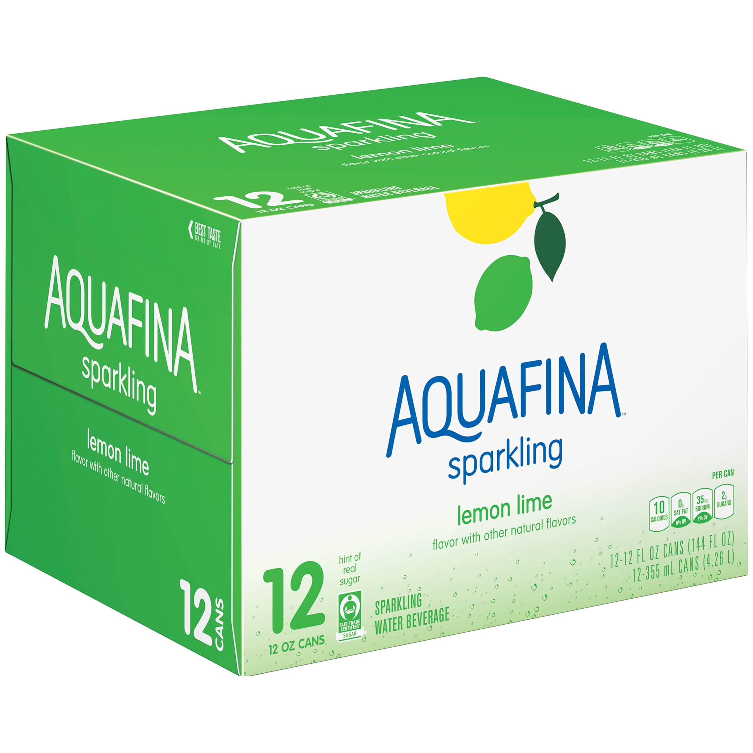 Aquafina Sparkling Lemon Lime Water Beverage 12 12 Fl Oz Cans aquafina-sparkling-lemon-lime-water-beverage-12-12-fl-oz-cans