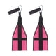 thumbnail image 2 of Correas para abdominales colgantes, barra de dominadas para puerta, para entrenamiento, gimnasio Rosa roja, 2 of 9