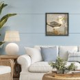 thumbnail image 3 of Stupell Industries Traditional Rustic Little Seagull Black Floating Frame Canvas Art, 18 x 18, by Suzanne Nicoll, 3 of 8