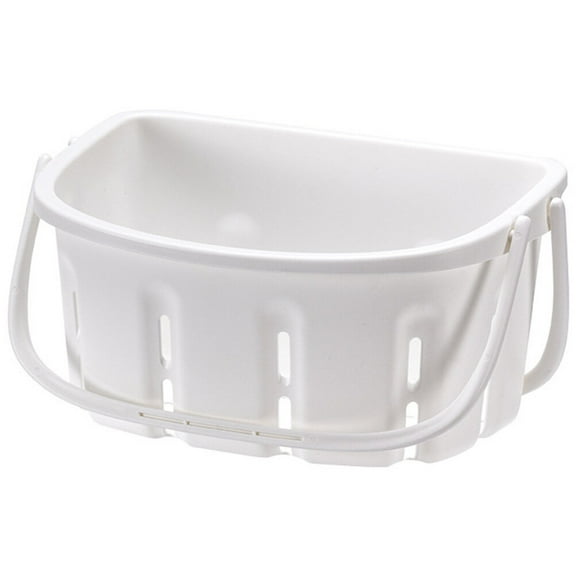 LEORX Plastic Toiletries Basket Shower Accessories with Handle for Hotel Owners 1Pack