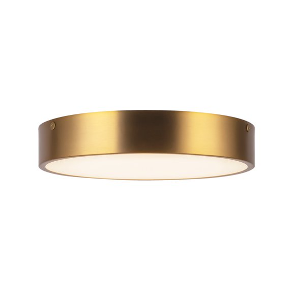 Alora Lighting FM554011AG-5CCT Adelaide 11" Wide Switchable White Led Flush Mount Drum