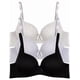 thumbnail image 2 of Paquete con 3 Brasieres de Algodón Doble Push Up Aumenta Hasta 2 Tallas, 2 of 5