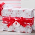 thumbnail image 3 of Coofit 25 Yard Snowflake Christmas Ribbon DIY Snowflake Organza Ribbon Gift Wrap Ribbon, 3 of 10