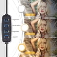thumbnail image 5 of Ring Light, GINAVE Video Conference Lighting Kit 3200k-6800K Dimmable Desk Light with Clip and Detachable 360 °, 5 of 5