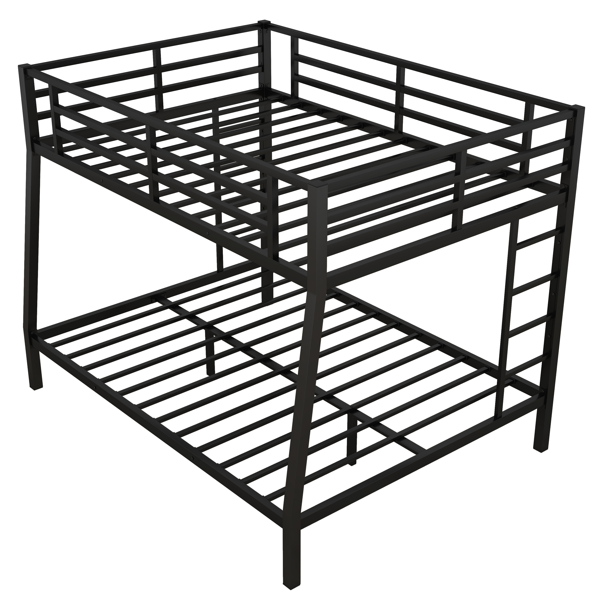 Bellemave Metal Bunk Beds Full XL over Queen Bunk Bed for Adults, Teens