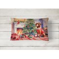 thumbnail image 3 of Dachshund Cozy Christmas Throw Pillow, 3 of 4