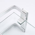 thumbnail image 3 of KES Bathroom Glass Vanity Shelf with Towel Bar Anodized Aluminum Wall Mount Shower Storage, 1 Shelf, 3 of 10