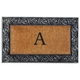 thumbnail image 2 of Calloway Mills Prestige Silver Monogram Outdoor Doormat 18" x 30" (Letter Q), 2 of 5