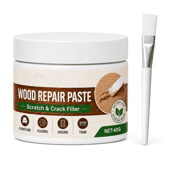 Wood Repair Paste Furniture and Floor Scratch Repair Kit