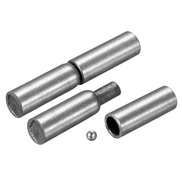 Soldadas Cilíndricas Bisagras, 110mm x 20mm Macho a Hembra Hierro Bisagra Pasador para Metal Hogar Portón Puerta Ventana 4 Pares