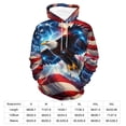 thumbnail image 7 of LAOLIUSN Funny American Flag Eagle Hoodie USA Bald Eagle Graphic Sweatshirt S-4XL, 7 of 7
