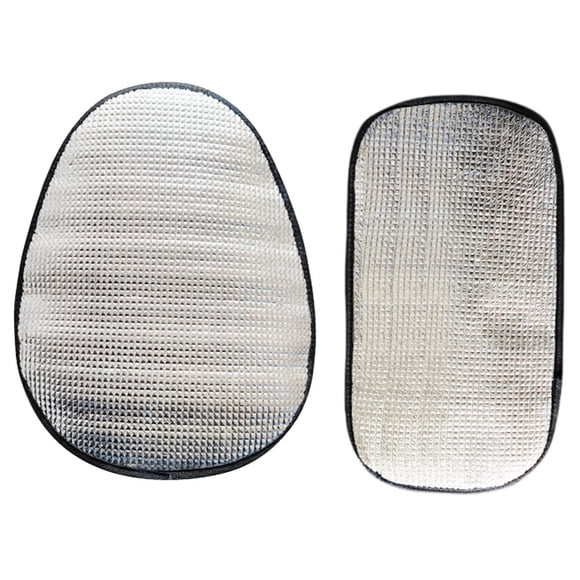 Funda de asiento para bicicletas eléctricas, cojín de asiento con aislamiento térmico, Protector de ciclomotor, almohadilla de asiento para verano al Parte delantera y trasera