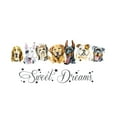 thumbnail image 1 of QUOTES - Sweet Dreams - Removable Home Kids Bedroom Lettering Art Quotes Decoration Dogs & Puppies Pet Animal Design Vinyl Wall Decal Sticker, 1 of 5