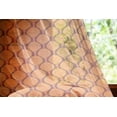 thumbnail image 2 of Tree Tulle Curtains with Rod Pocket, Abstract Vibrant Color Forest Pattern Autumn Season Wildlife Modern Art, Sheer Drape for Wedding Party 2 Panels, 7 Sizes, Orange Chestnut Brown, by Ambesonne, 2 of 3