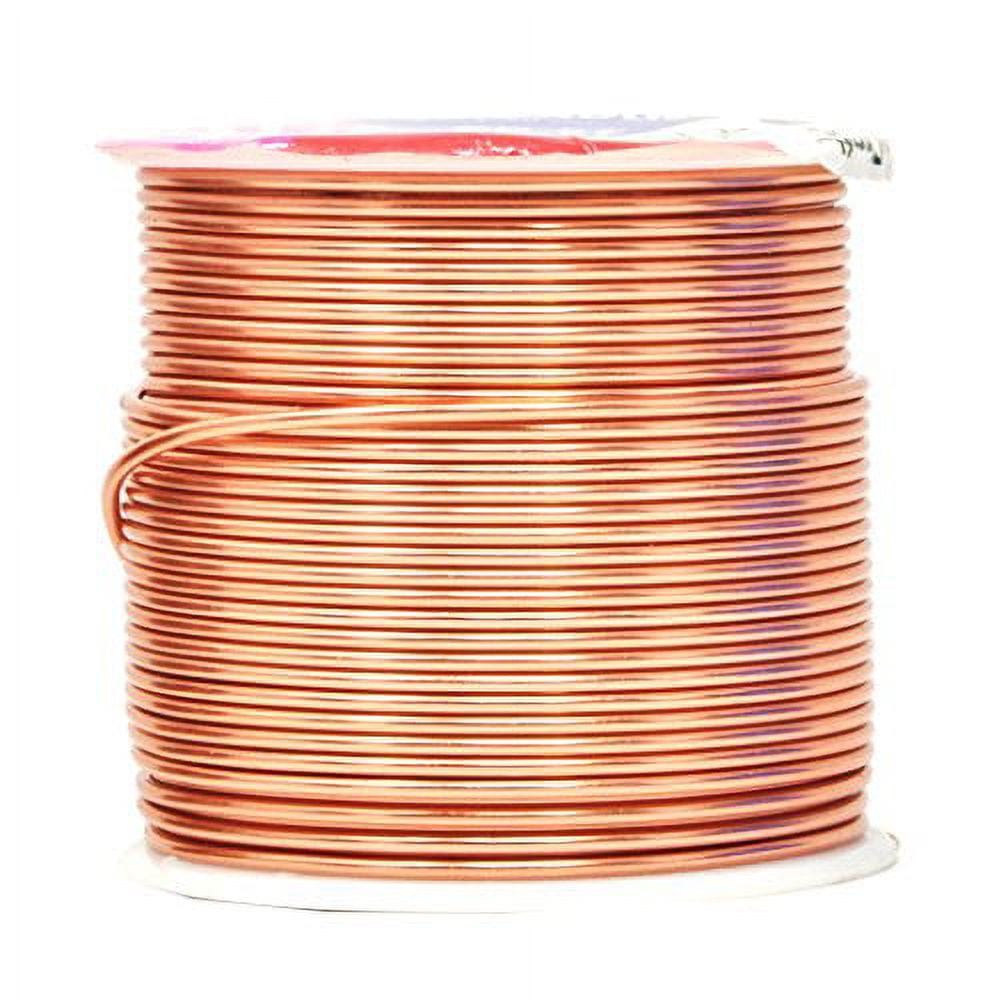 Mandala Crafts Anodized Aluminum Wire for Sculpting, Armature, Jewelry Making, Gem Metal Wrap, Garden, Colored and Soft, Assorted 6 Rolls (16 Gauge, Comb 10)