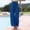 Blue, variant on BODOAO Business Casual Ankle Wide Leg Pants Vacation Beach Pants With Pockets Breathable Yoga Pants Stretchy Casual Loose Fit Plus Size Flowy Wide Leg Comfort Pants Drawstring Waist Navy XL
